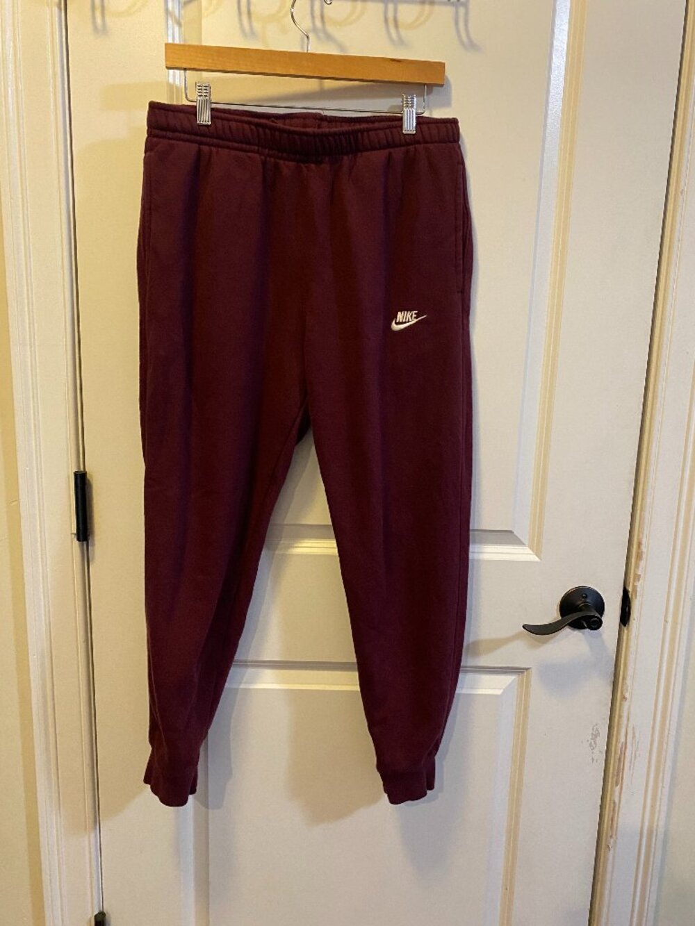 Nike Burgundy Joggers